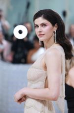 ALEXANDRA DADDARIO at 2023 Met Gala Celebrating Karl Lagerfeld: A Line of Beauty in New York 05/01/2023