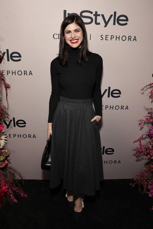ALEXANDRA DADDARIO at Instyle New & Next Issue Dinner Party in West Hollywood 05/10/2023