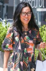 ALI WONG Leaves Crustacean Restaurant in Beverly Hills 05/21/2023