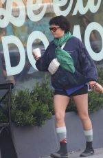 ALIA SHAWKAT Out for Coffee at Maru Coffee in Los Feliz 05/10/2023