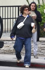 ALIA SHAWKAT Out for Morning Coffee in Los Feliz 05/25/2023