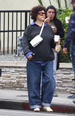 ALIA SHAWKAT Out for Morning Coffee in Los Feliz 05/25/2023