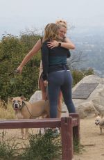 ALICIA SILVERSTONE Out Hiking with a Friend and Her Dogs in Los Angeles 05/27/2023