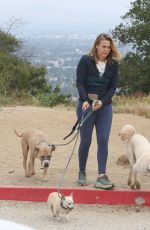 ALICIA SILVERSTONE Out Hiking with a Friend and Her Dogs in Los Angeles 05/27/2023