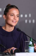 ALICIA VIKANDER at Firebrand Press Conference at 2023 Cannes Film Festival 05/22/2023