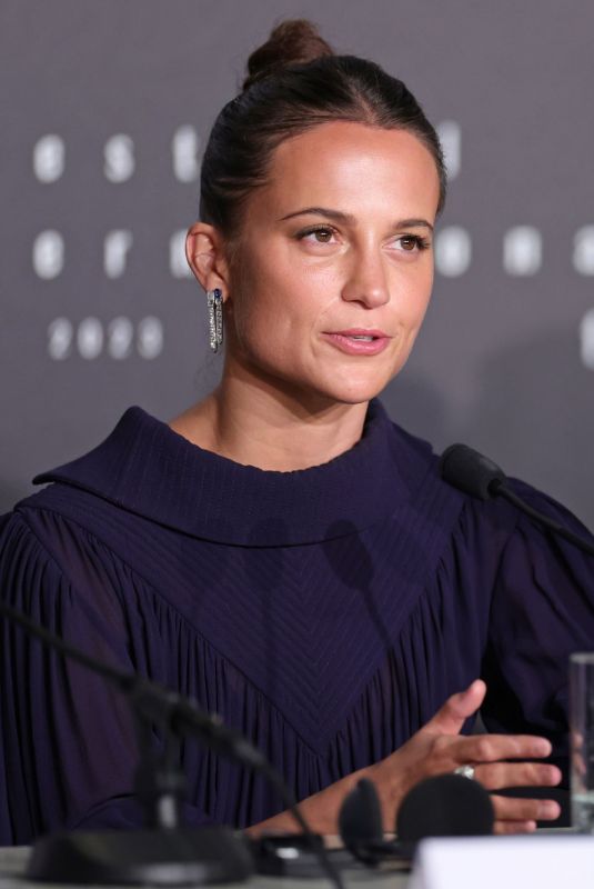 ALICIA VIKANDER at Firebrand Press Conference at 2023 Cannes Film Festival 05/22/2023