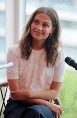 ALICIA VIKANDER at THR Awards Chatter Live with Alicia Vikander in Cannes 05/20/2023