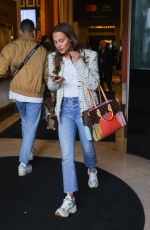 ALICIA VIKANDER Leaves Le Majestic Hotel in Cannes 05/19/2023