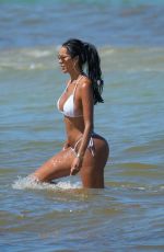 ALINE BERNARDES in Bikini at a Beach in Miami 05/21/2023
