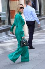 AMANDA HOLDEN Arrives at Heart Breakfast Show in London 05/17/2022
