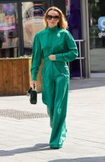 AMANDA HOLDEN Arrives at Heart Breakfast Show in London 05/17/2022