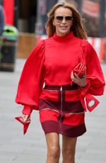 AMANDA HOLDEN Leaves Global Studios in London 05/11/2023