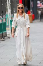 AMANDA HOLDEN Leaves Heart Radio in London 05/02/2023