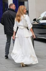 AMANDA HOLDEN Leaves Heart Radio in London 05/02/2023