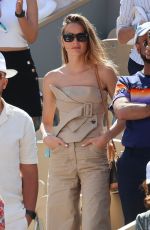 AMANDINE PETIT at 2023 French Tennis Open at Roland Garros in Paris 05/30/2023