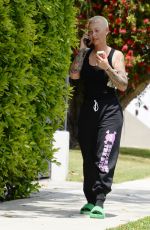 AMBER ROSE Out and About in Los Angeles 05/06/2023