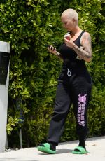 AMBER ROSE Out and About in Los Angeles 05/06/2023