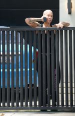 AMBER ROSE Out and About in Los Angeles 05/06/2023