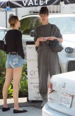 AMBER VALLETTA and SHALOM HARLOW Out for Lunch in Los Angeles 05/25/2023