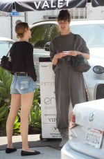 AMBER VALLETTA and SHALOM HARLOW Out for Lunch in Los Angeles 05/25/2023