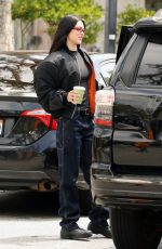 AMELIA HAMLIN Out to Starbucks for Iced Matcha in Los Angeles 05/11/2023