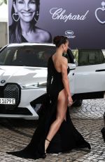 AMY JACKSON Leaves Hotel Martinez in Cannes 05/17/2023