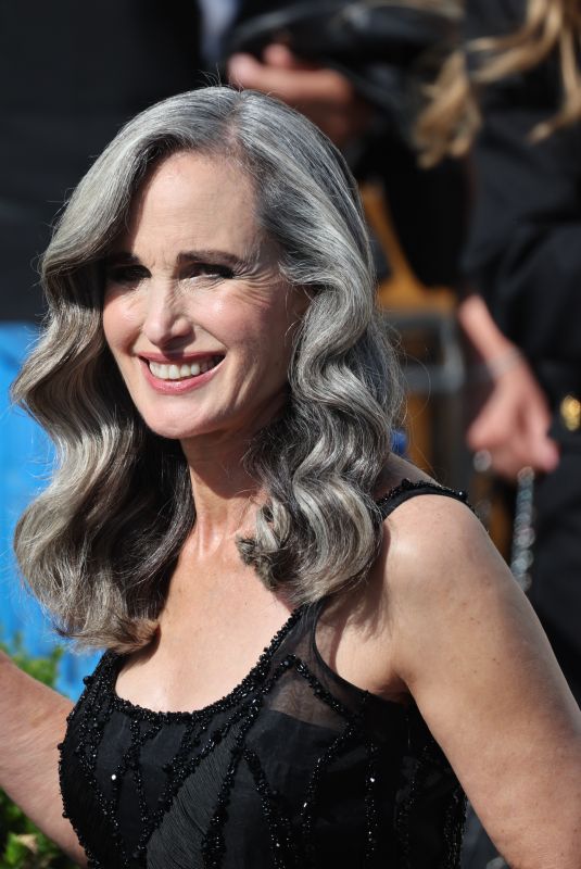 ANDIE MACDOWELL at Martinez Hotel in Cannes 05/26/2023