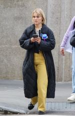 ANNASOPHIA ROBB Out Makeup-free in New York 05/02/2023
