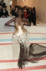 ANOK YAI at 2023 Met Gala Celebrating Karl Lagerfeld: A Line of Beauty in New York 05/01/2023