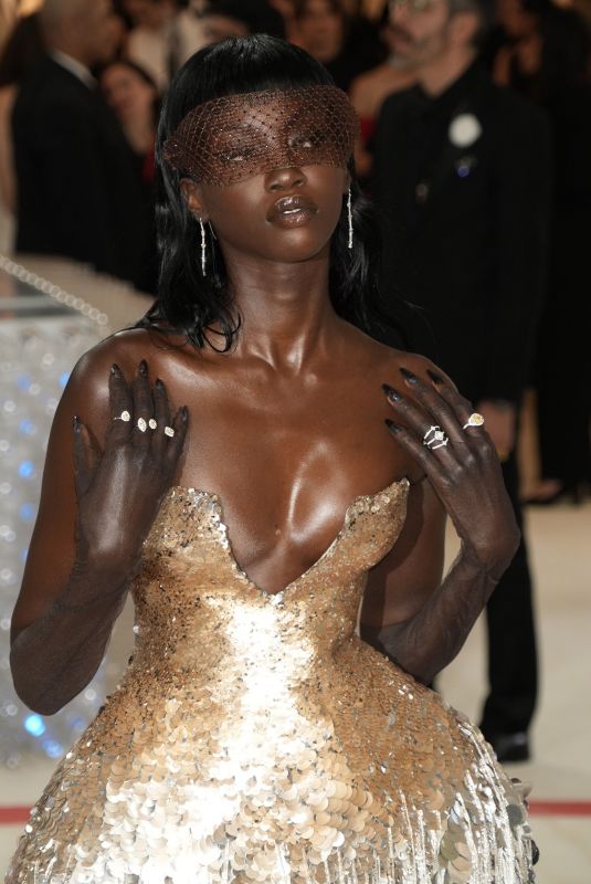 ANOK YAI at 2023 Met Gala Celebrating Karl Lagerfeld: A Line of Beauty in New York 05/01/2023