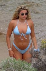 ANTIGONI BUXTON in Bikini at a Beach in Mykonos 05/22/2023