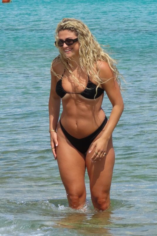 ANTIGONI BUXTON in Bikini at a Beach in Mykonos 05/23/2023