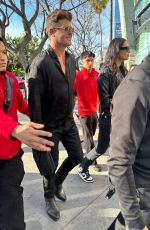 APRIL LOVE GEARY Arrives at Lakers Game in Los Angeles 05/06/2023
