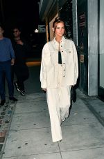 ASHLEE SIMPSON Out for Dinner in Beverly Hills 05/28/2023