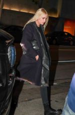 ASHLEY BENSON Out for Dinner at Craig
