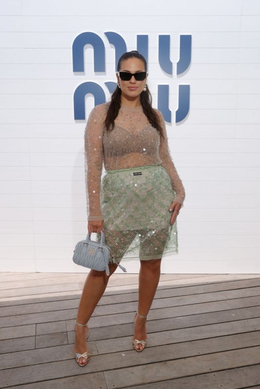 ASHLEY GRAHAM at Miu Miu Lunch Hosted by Sydney Sweeney in Cannes 05/23/2023