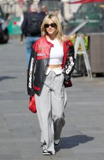 ASHLEY ROBERTS Leaves Global Radio Studios in London 05/04/2023