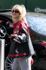 ASHLEY ROBERTS Leaves Global Radio Studios in London 05/04/2023