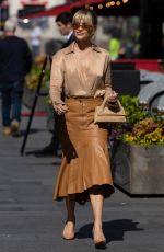 ASHLEY ROBERTS Leaves Global Radio Studios in London 05/10/2023