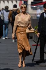 ASHLEY ROBERTS Leaves Global Radio Studios in London 05/10/2023
