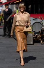 ASHLEY ROBERTS Leaves Global Radio Studios in London 05/10/2023