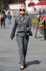 ASHLEY ROBERTS Leaves Global Radio Studios in London 05/16/2023