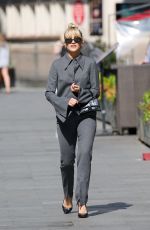 ASHLEY ROBERTS Leaves Global Radio Studios in London 05/16/2023