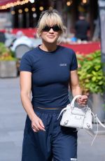 ASHLEY ROBERTS Leaves Global Radio Studios in London 05/17/2023