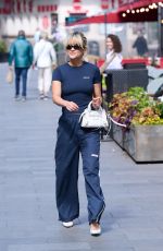 ASHLEY ROBERTS Leaves Global Radio Studios in London 05/17/2023