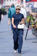 ASHLEY ROBERTS Leaves Global Radio Studios in London 05/17/2023
