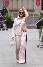ASHLEY ROBERTS Leaves Global Radio Studios in London 05/31/2023
