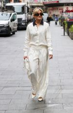 ASHLEY ROBERTS Leaves Heart Breakfast Show in London 05/23/2023