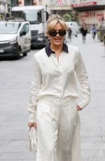 ASHLEY ROBERTS Leaves Heart Breakfast Show in London 05/23/2023