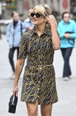 ASHLEY ROBERTS Leaves Heart FM Breakfast Show in London 05/19/2023